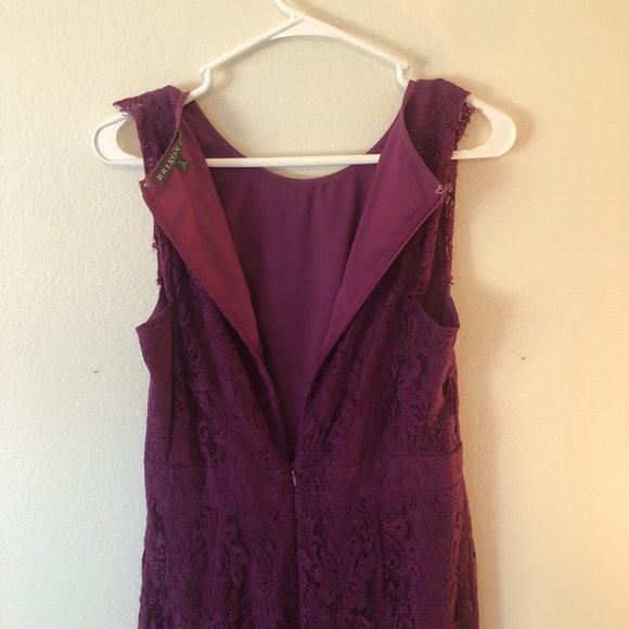 Brixon Ivy Medina Stretch Lace Dress Purple Stitch Fix Women Size M - Picture 4 of 6